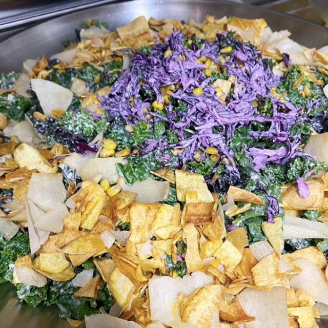Kale Caesar Salad.