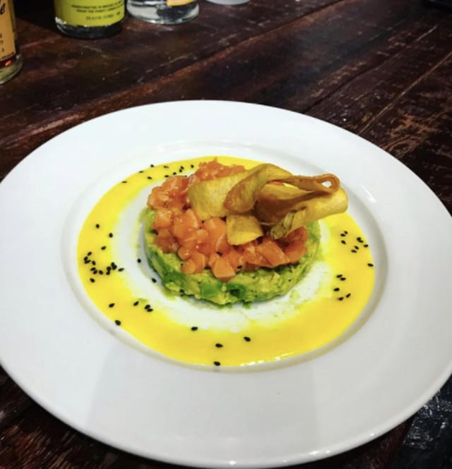 Salmon Tartare.